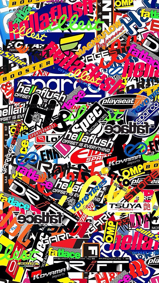 Detail Sticker Bomb Wallpaper Nomer 17