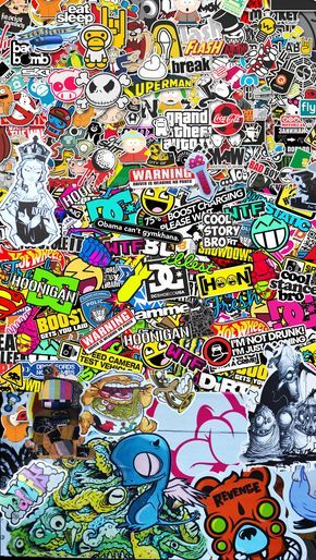 Detail Sticker Bomb Wallpaper Hd Nomer 31