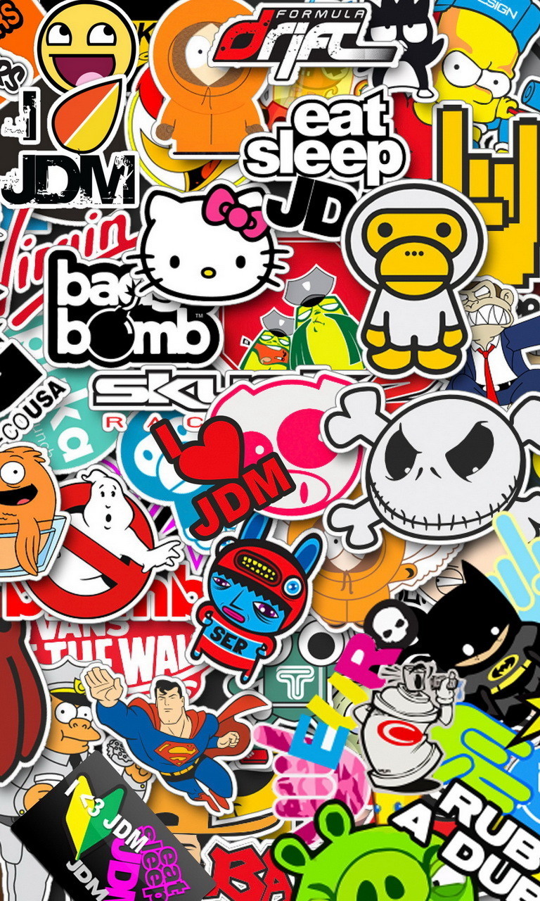 Detail Sticker Bomb Wallpaper Hd Nomer 36