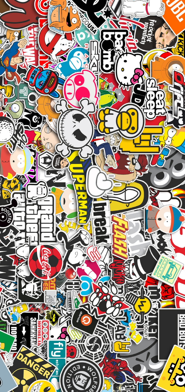 Detail Sticker Bomb Wallpapers Nomer 27