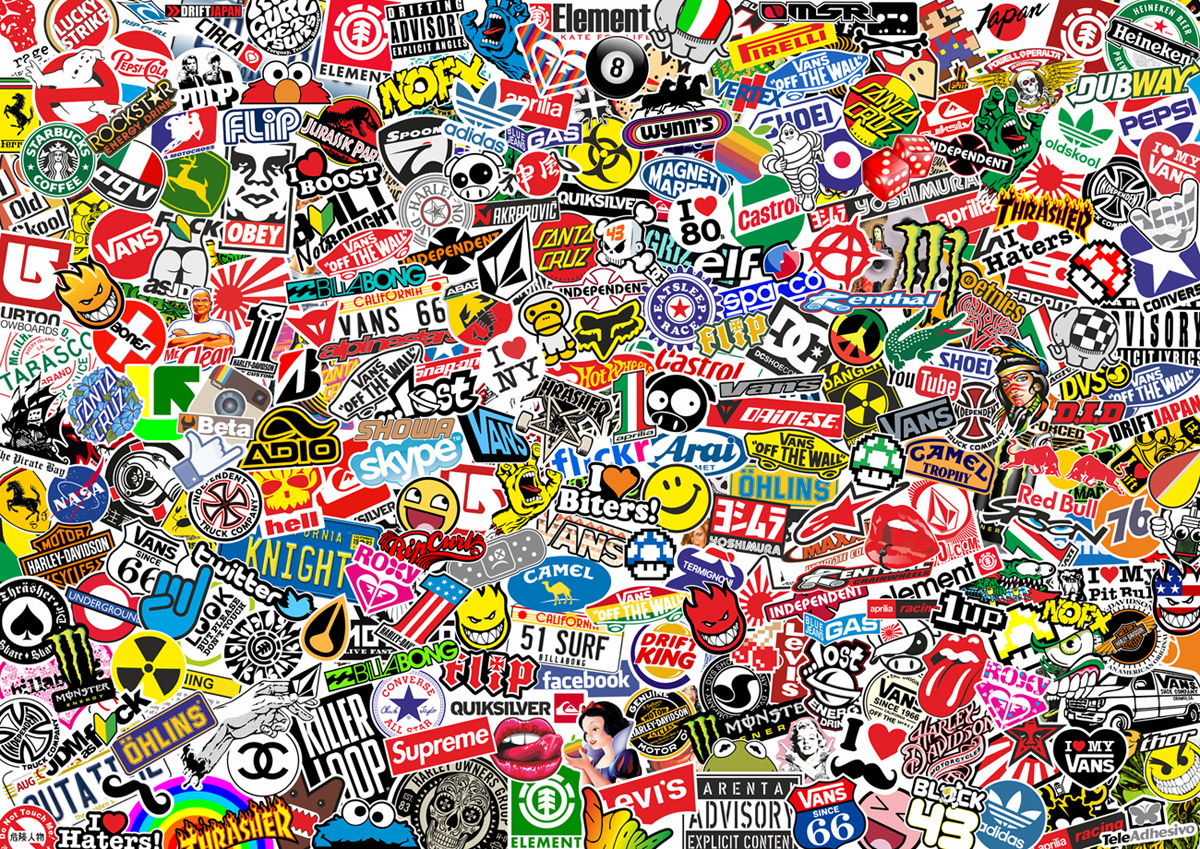 Detail Sticker Bomb Wallpapers Nomer 29