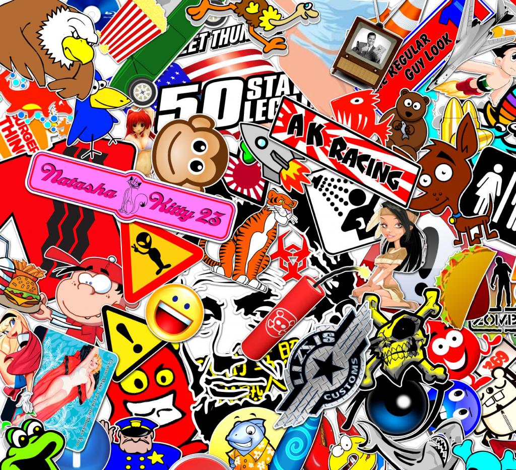 Detail Sticker Bomb Wallpapers Nomer 36