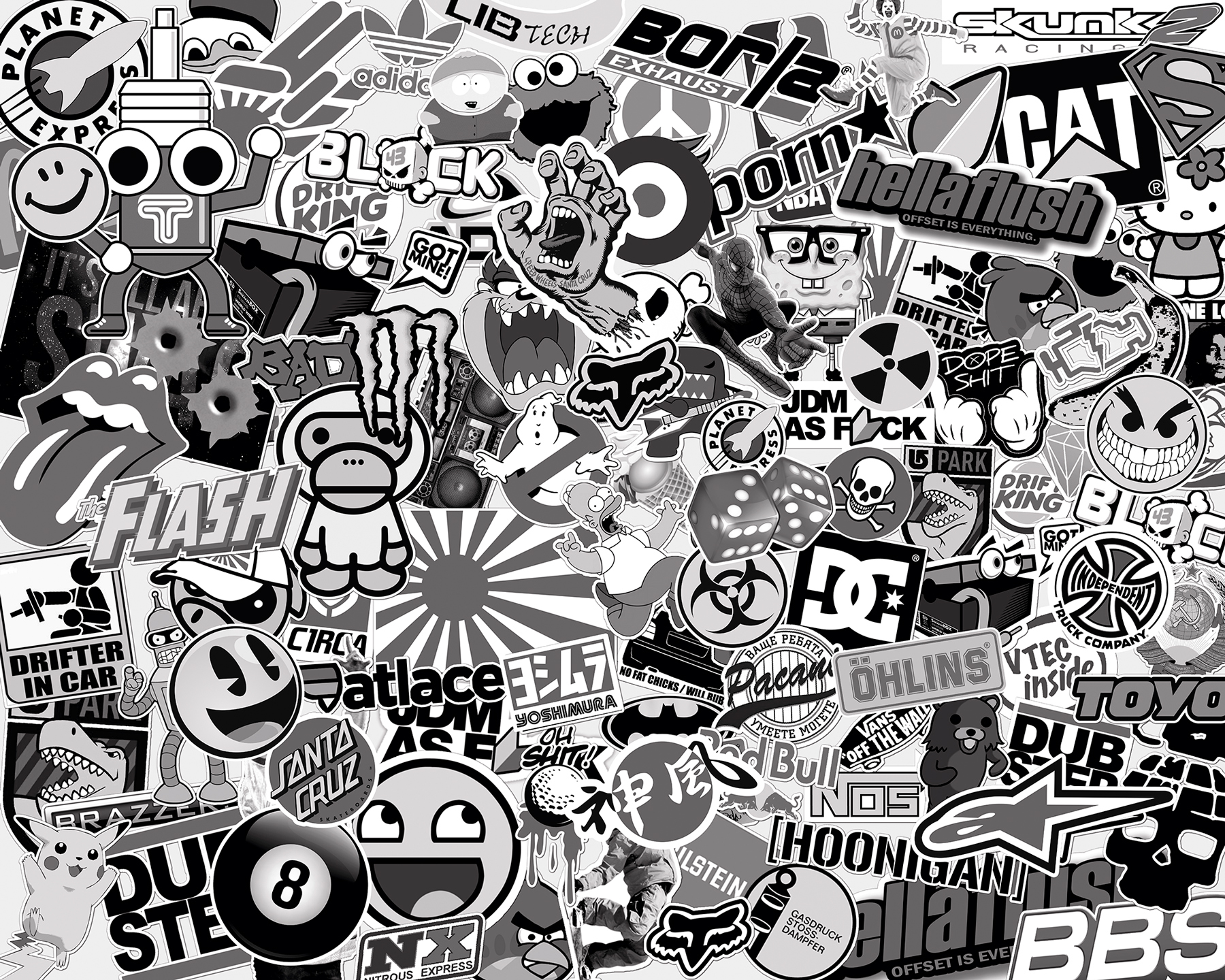 Detail Sticker Bomb Wallpapers Nomer 45