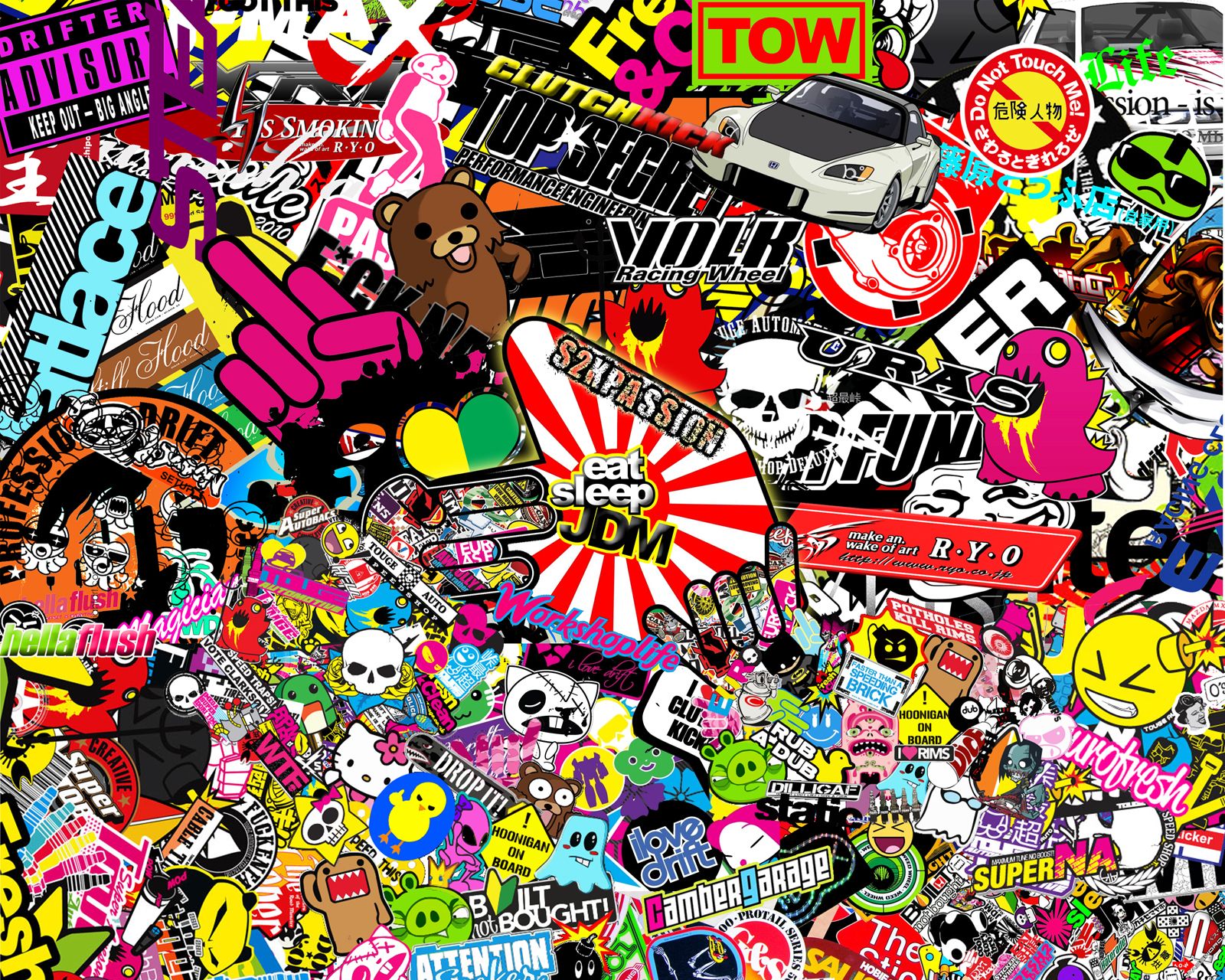 Detail Sticker Bomb Wallpapers Nomer 6