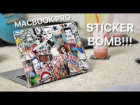 Detail Sticker Bombing Macbook Nomer 17