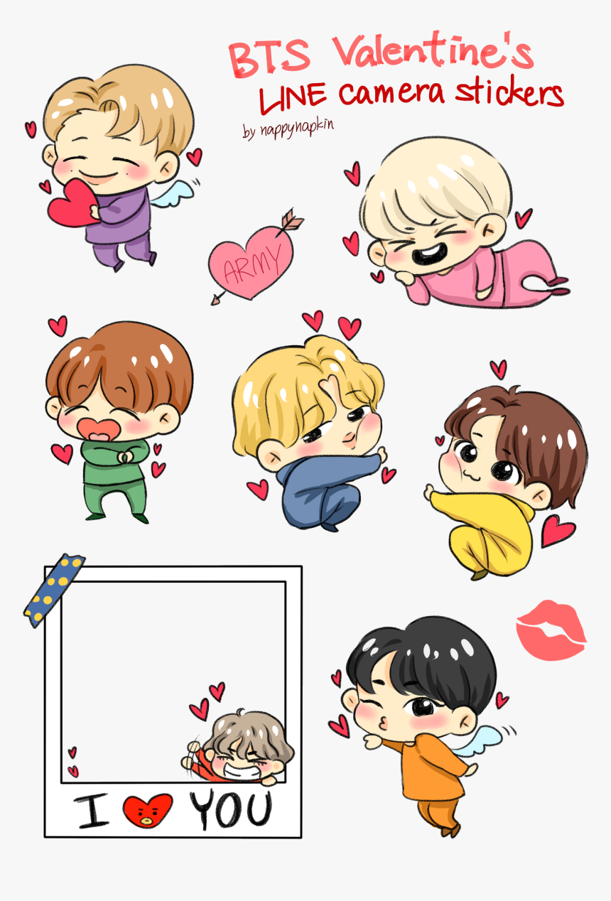 Detail Sticker Bts Png Nomer 10