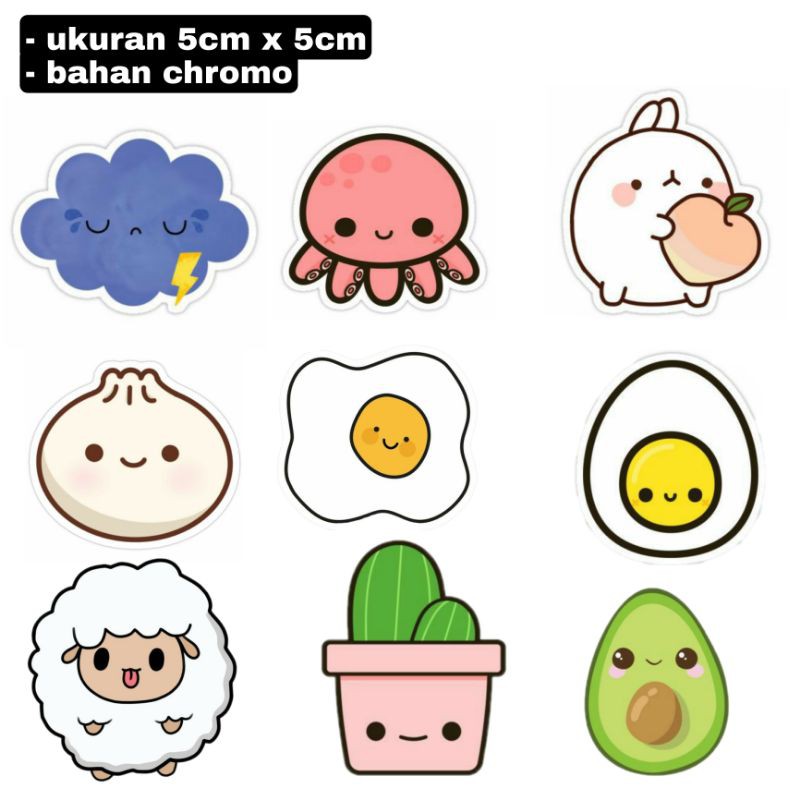 Sticker Gambar Lucu - KibrisPDR