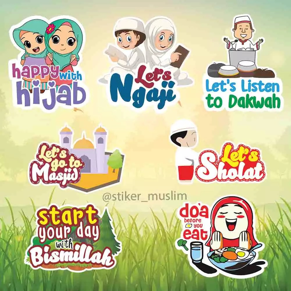 Detail Sticker Islami Nomer 8