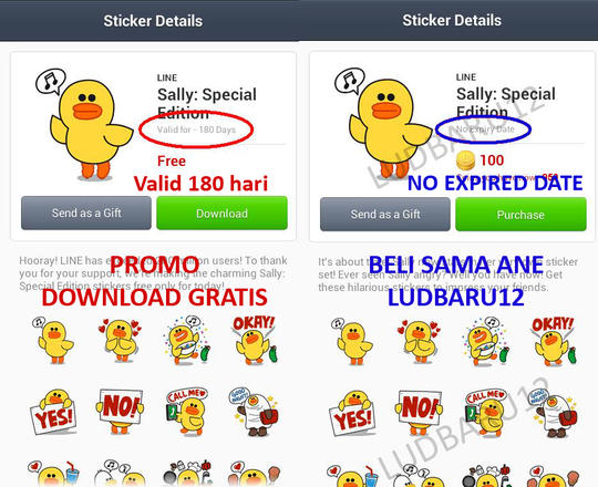 Detail Sticker Line Gratis Kaskus Nomer 9