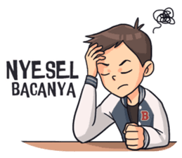 Detail Sticker Line Terlucu Nomer 8