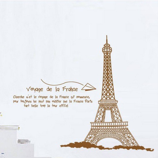 Detail Sticker Menara Eiffel Nomer 16