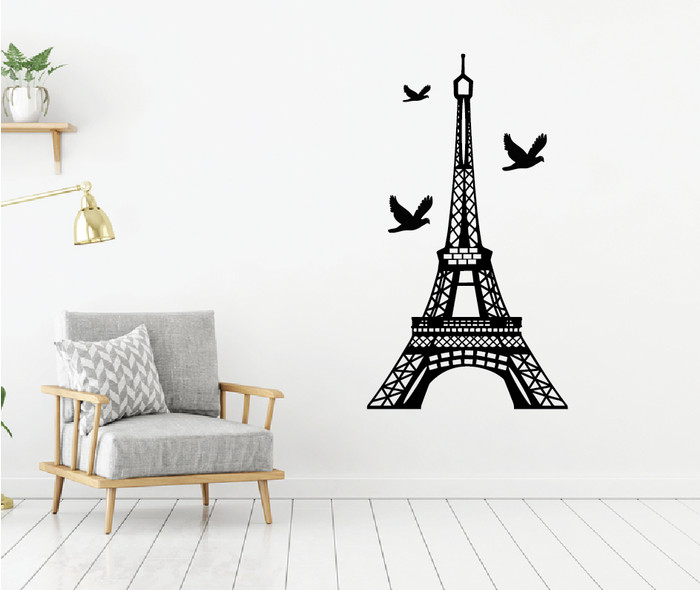 Detail Sticker Menara Eiffel Nomer 19