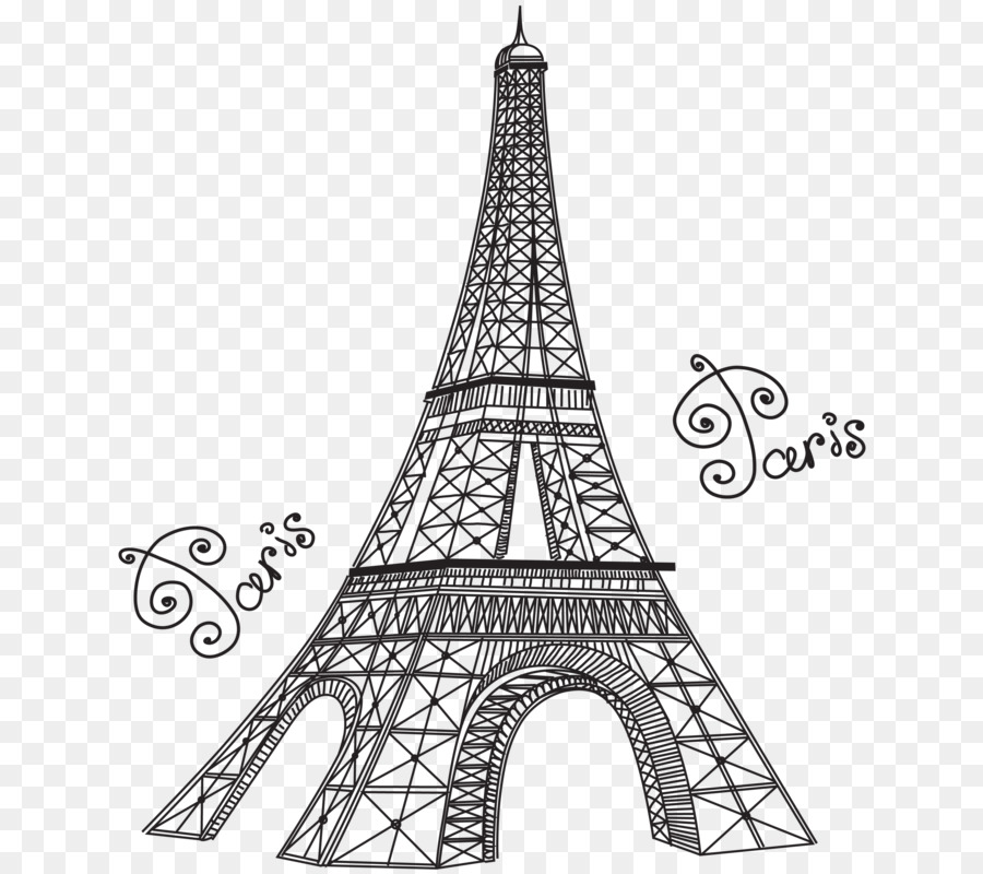 Detail Sticker Menara Eiffel Nomer 24