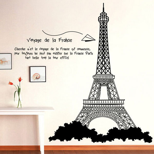 Detail Sticker Menara Eiffel Nomer 4