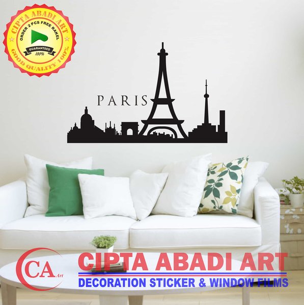 Detail Sticker Menara Eiffel Nomer 49