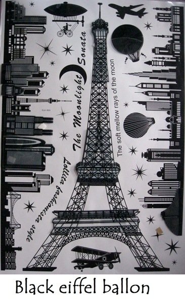 Detail Sticker Menara Eiffel Nomer 53