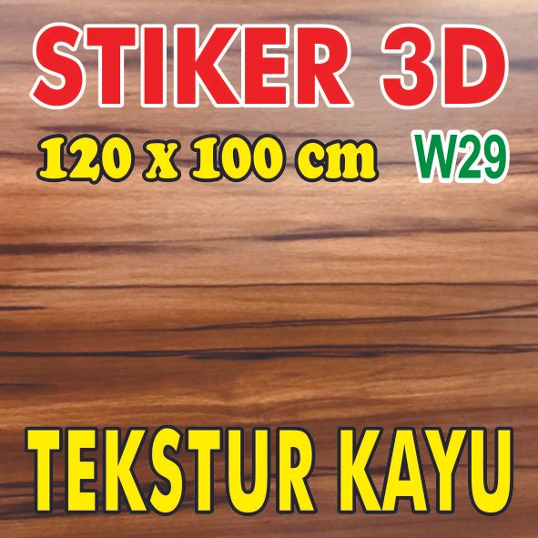 Detail Sticker Motif Kayu Nomer 5