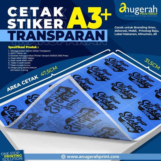 Detail Sticker Transparan Nomer 52