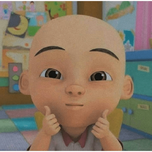 Detail Sticker Upin Dan Ipin Nomer 45