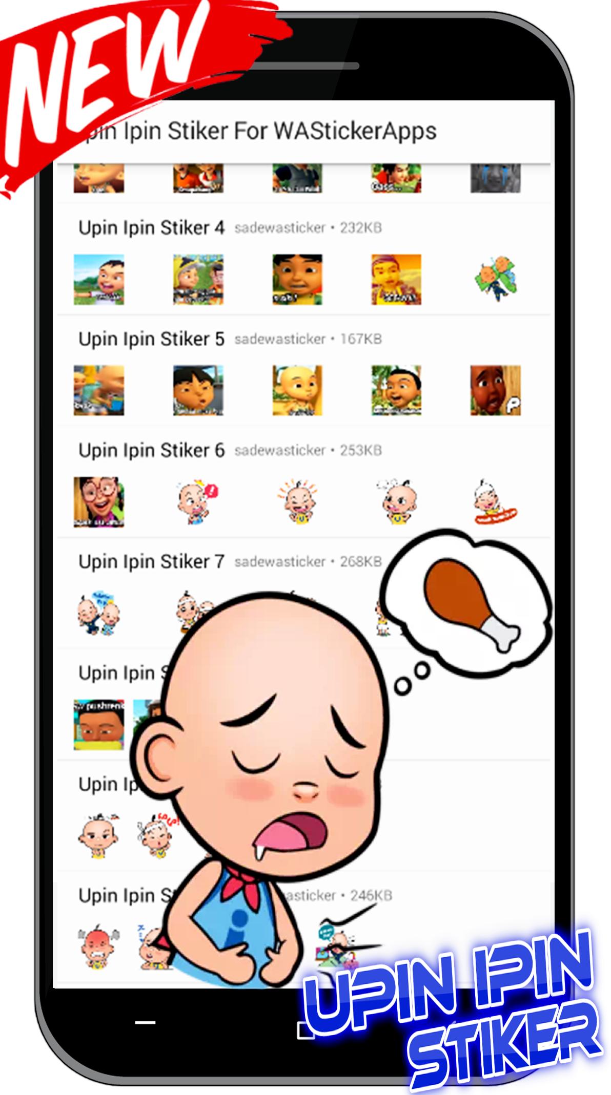 Detail Sticker Upin Dan Ipin Nomer 49