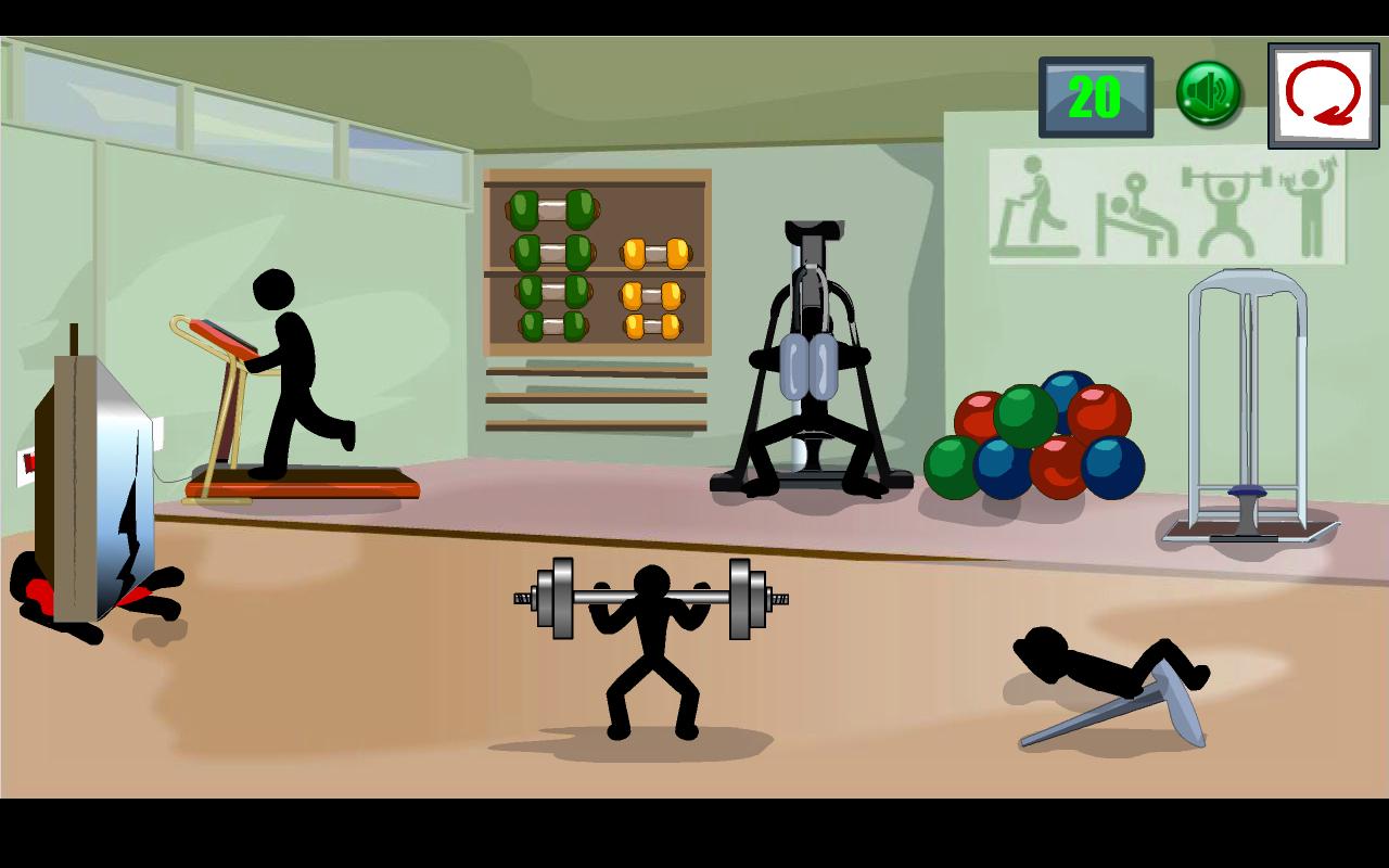 Detail Stickman Death Gym Nomer 12