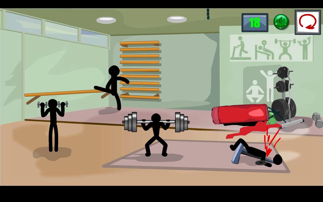 Detail Stickman Death Gym Nomer 15