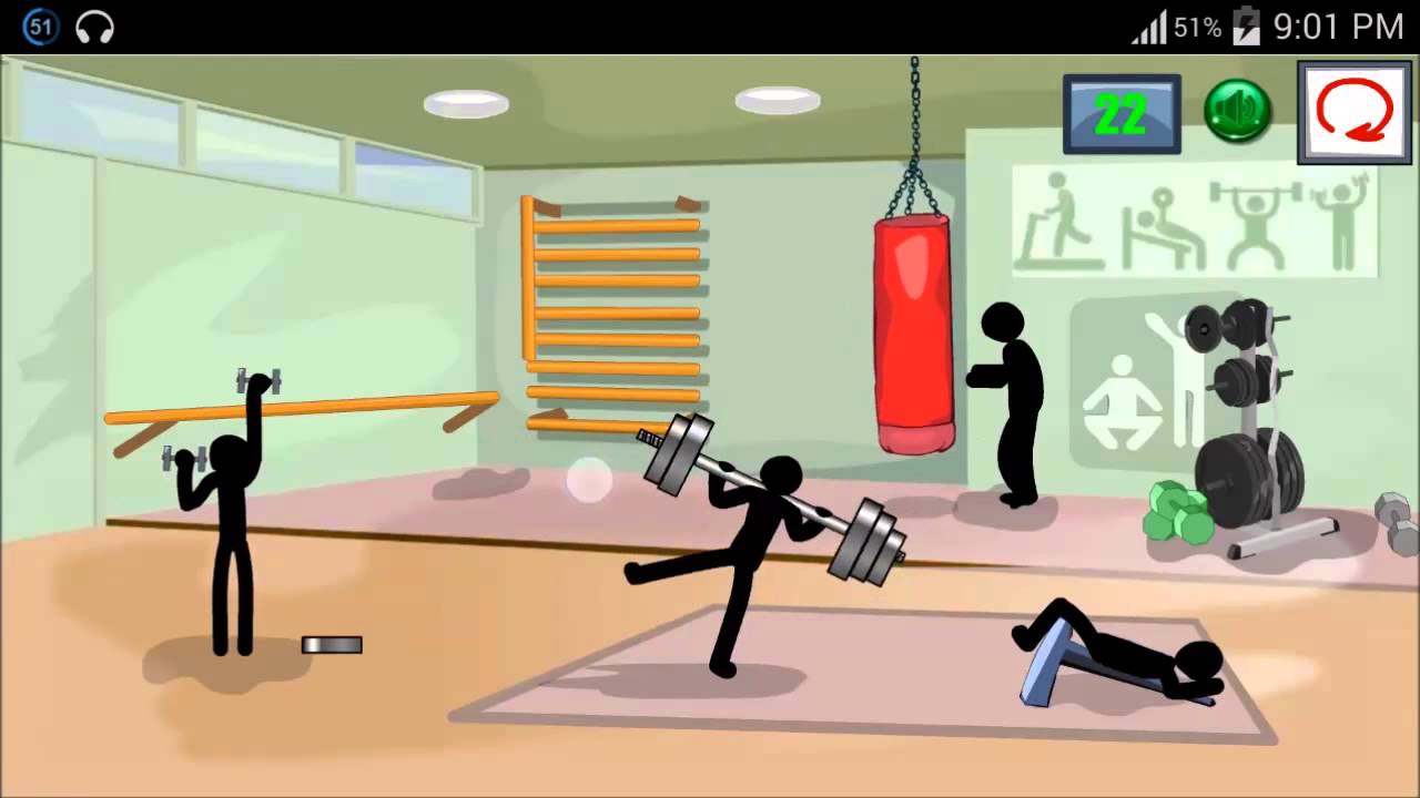 Detail Stickman Death Gym Nomer 7