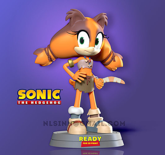 Detail Sticks The Badger 3d Model Nomer 2