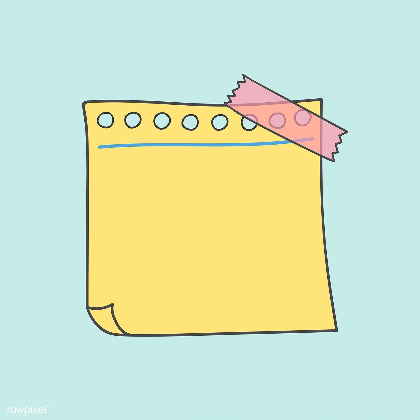 Detail Sticky Note Background Nomer 34