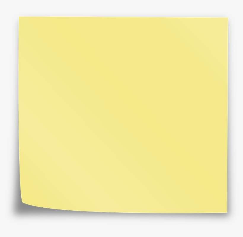 Detail Sticky Note Transparent Background Nomer 4