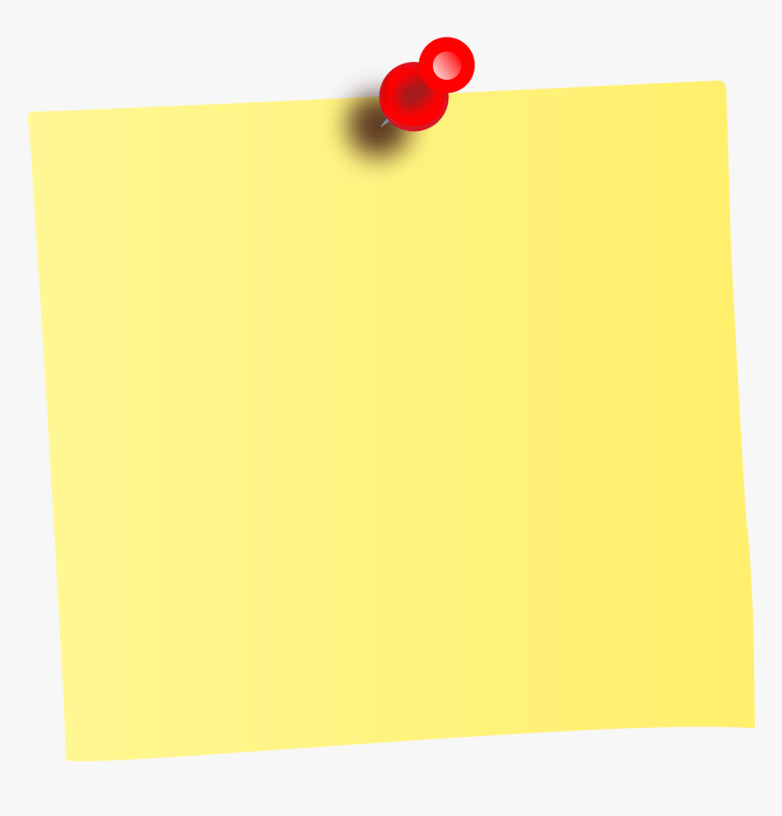 Detail Sticky Note Transparent Png Nomer 5