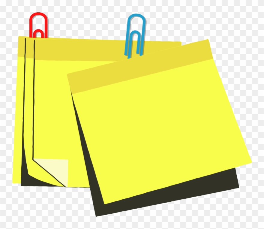 Detail Sticky Note Vector Png Nomer 16