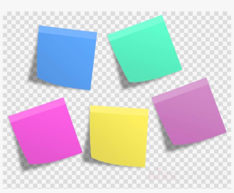 Detail Sticky Notes Clipart Nomer 16