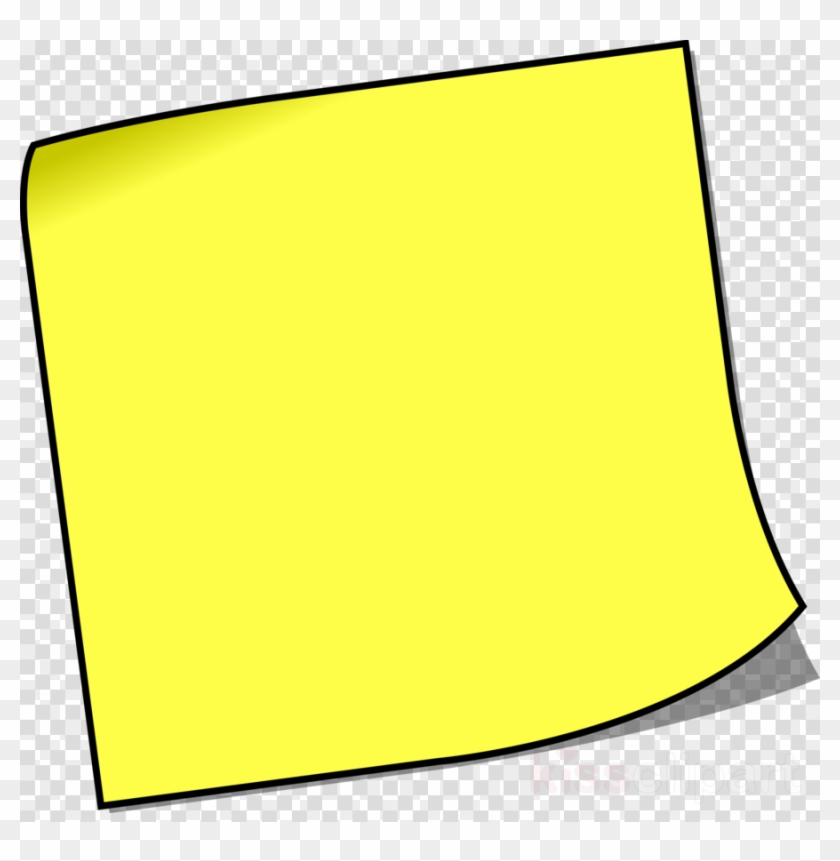 Detail Sticky Notes Clipart Nomer 7