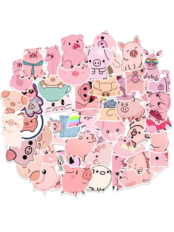 Detail Sticky Pig Stickers Nomer 14