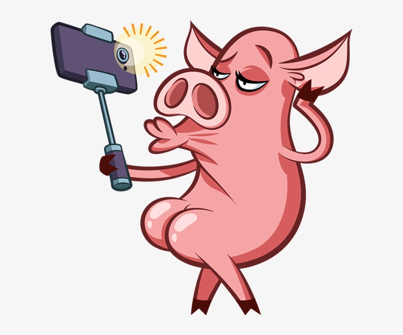 Download Sticky Pig Stickers Nomer 21