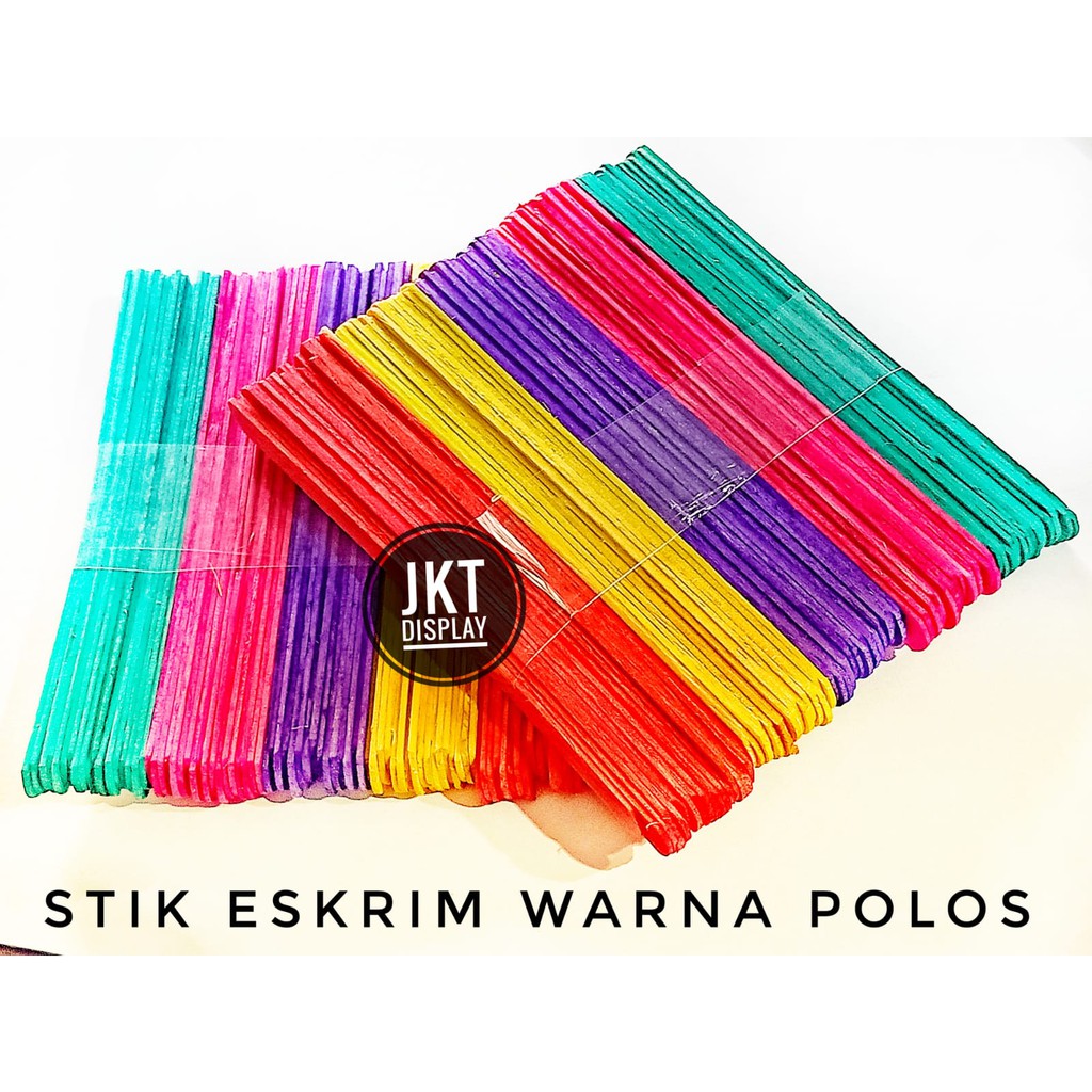 Detail Stik Es Krim Warna Warni Nomer 16