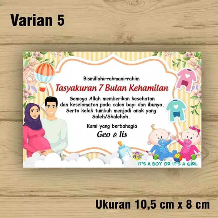 Detail Stiker 7 Bulanan Nomer 51