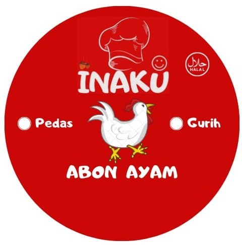 Detail Stiker Abon Ayam Nomer 36