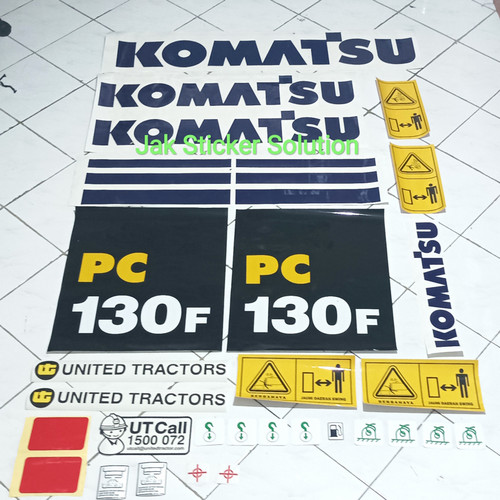 Detail Stiker Alat Berat Nomer 20