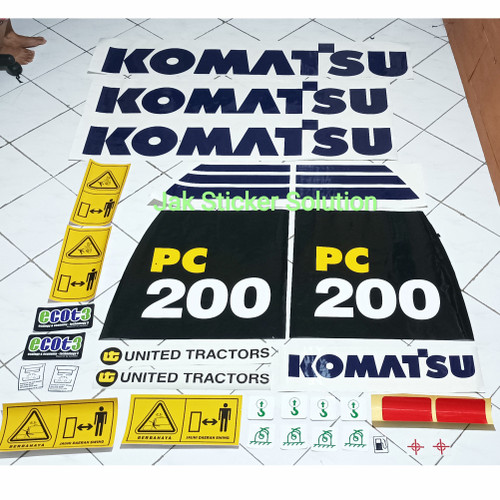 Detail Stiker Alat Berat Nomer 26