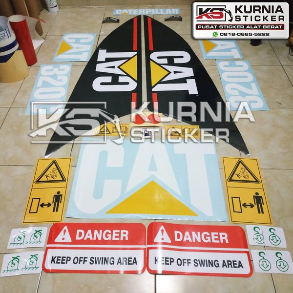 Detail Stiker Alat Berat Nomer 30