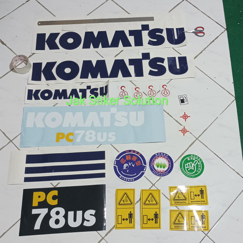 Detail Stiker Alat Berat Nomer 36