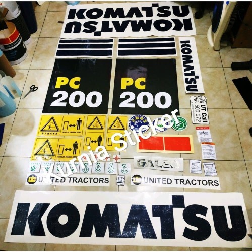 Detail Stiker Alat Berat Nomer 37