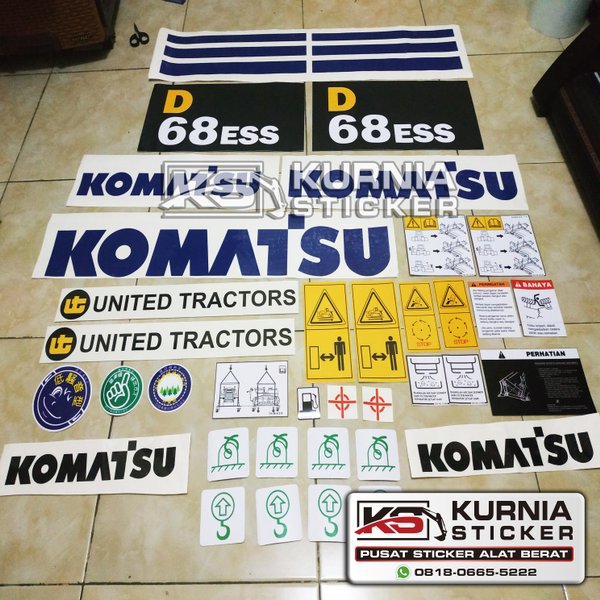 Detail Stiker Alat Berat Nomer 39