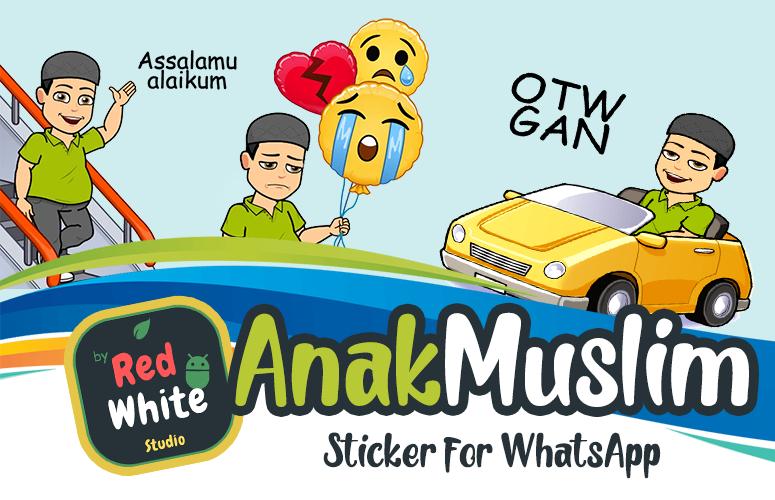 Detail Stiker Anak Muslim Nomer 38