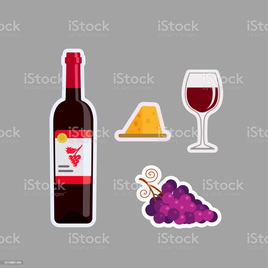 Detail Stiker Anggur Merah Nomer 17