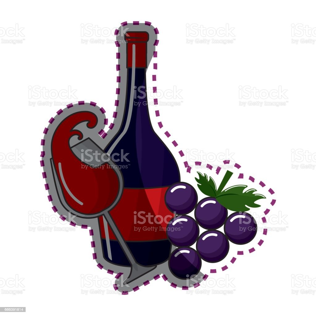 Detail Stiker Anggur Merah Nomer 52