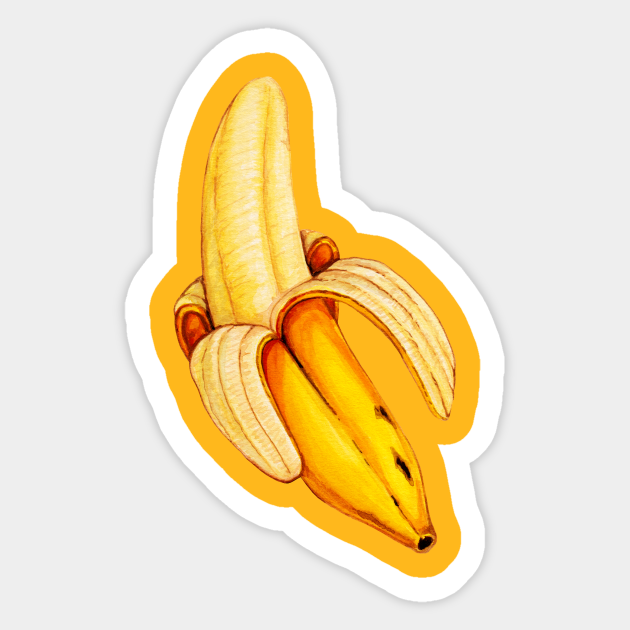 Detail Stiker Banana Nomer 49