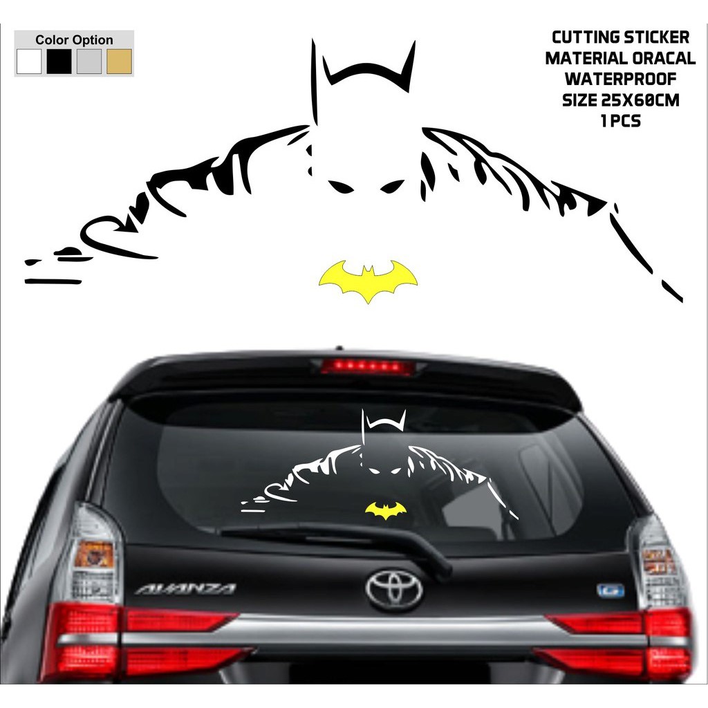 Detail Stiker Batman Untuk Mobil Nomer 12